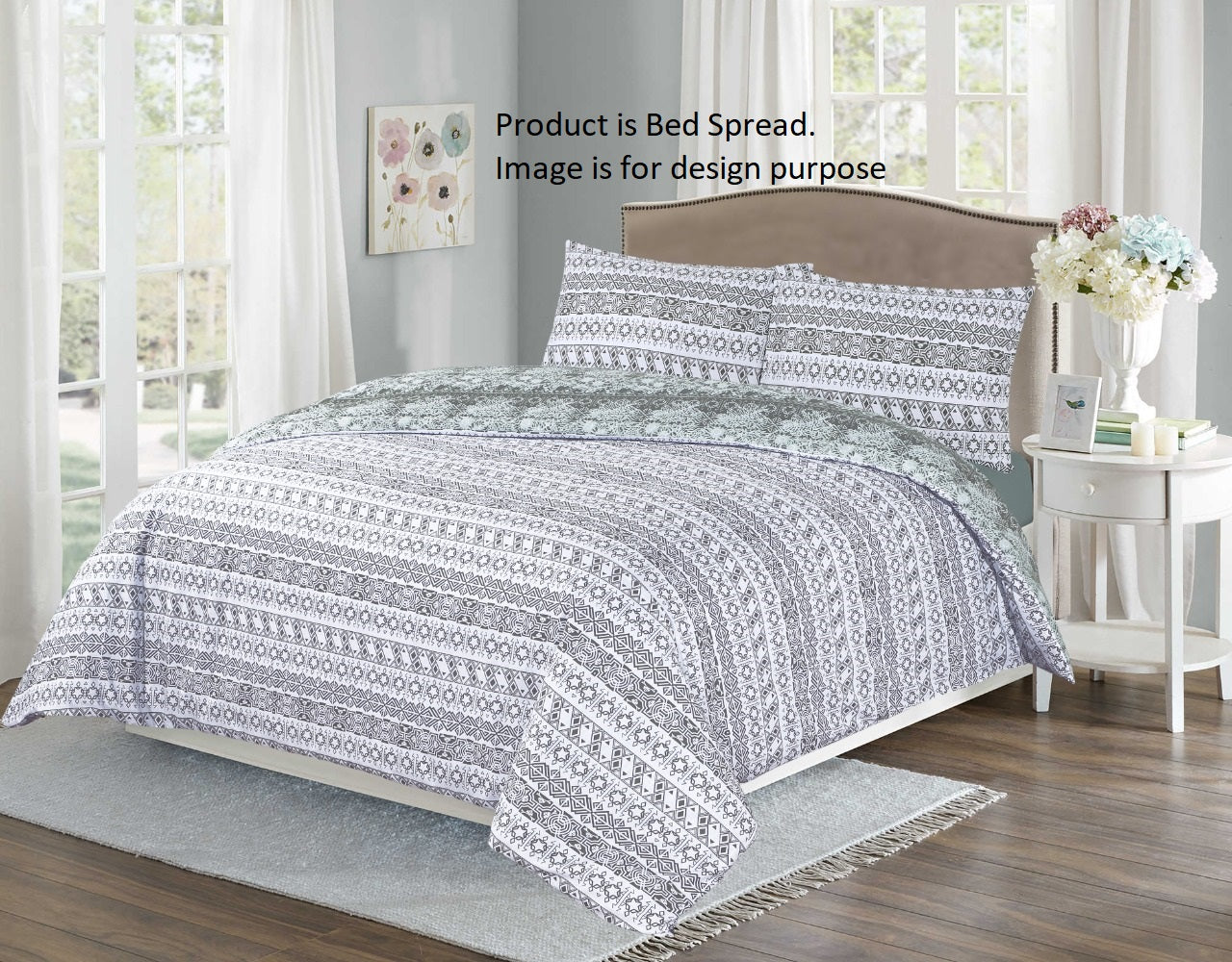 Bed Spread - Green Scene