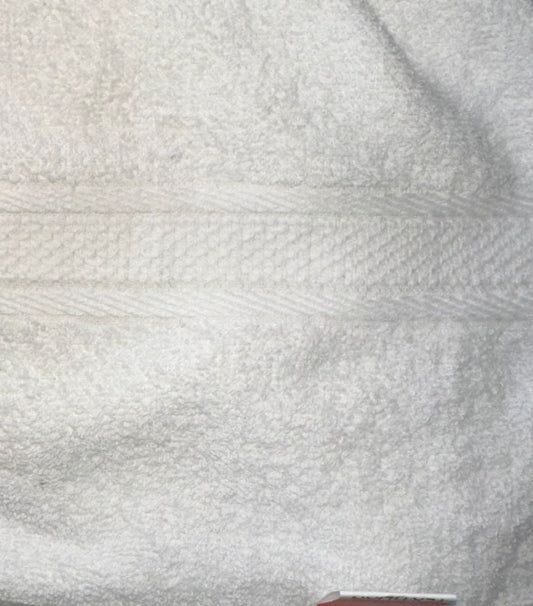 White Bath Towel -450 GRAMS