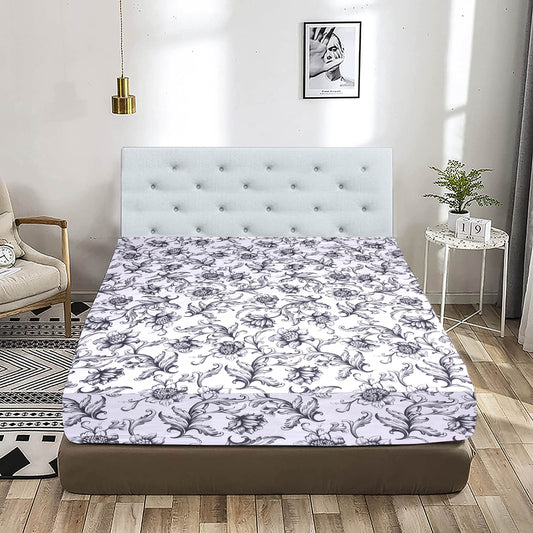 Cotton Fitted Sheet Set 5X6-Butterfly