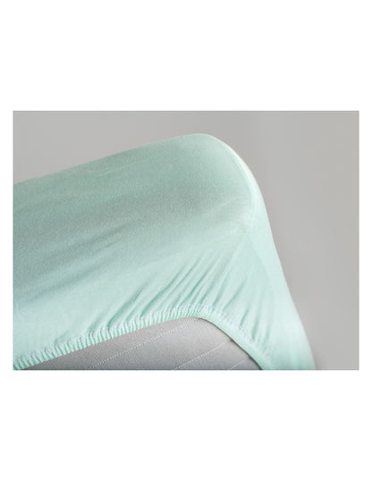 Cotton Fitted Sheet Set-Mint Green
