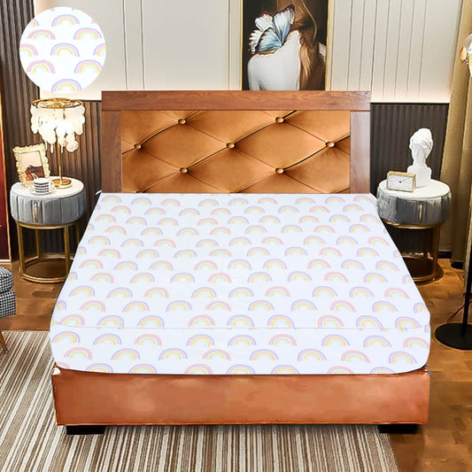 Cotton Fitted Sheet Set-Single 3x6ft