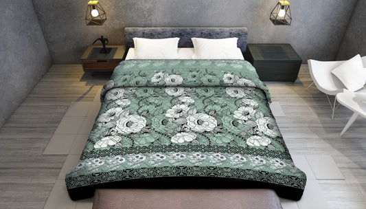Bed Spread - Green Scene