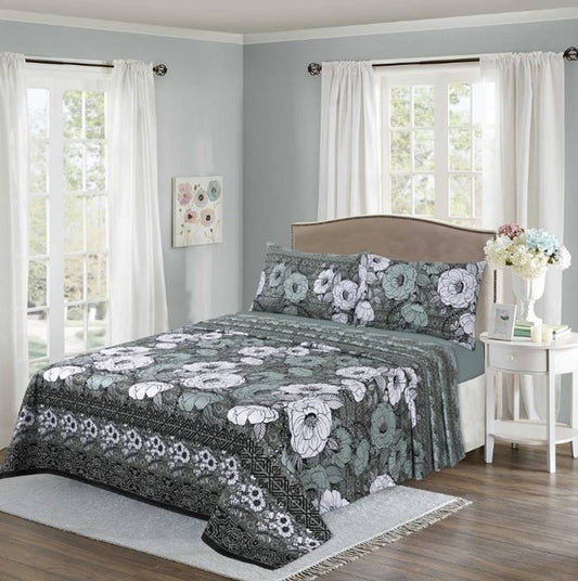Green Scene A - Bed Sheet Set