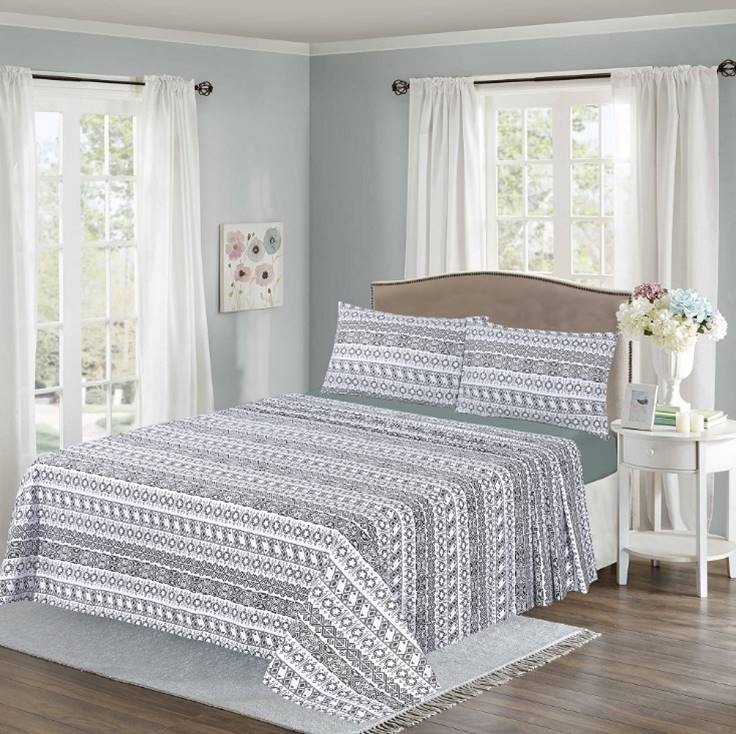 Green Scene B - Bed Sheet Set