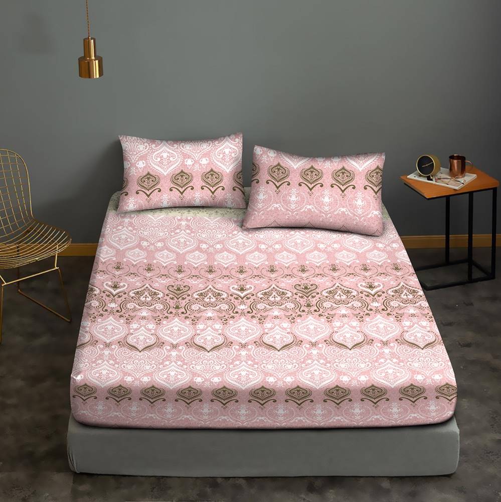 Pink Blink A - Fitted Sheet Set-_CLEARANCE SALE