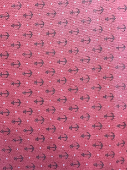 Cotton Fabric 6 yards-Kitenge Pink Pirates