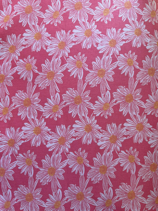 Cotton Fabric 6 Yards-Kitenge Pink Paradise