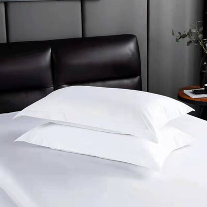 100% COTTON  WHITE SINGLE DUVET COVER SET 300TC (THREAD COUNT)