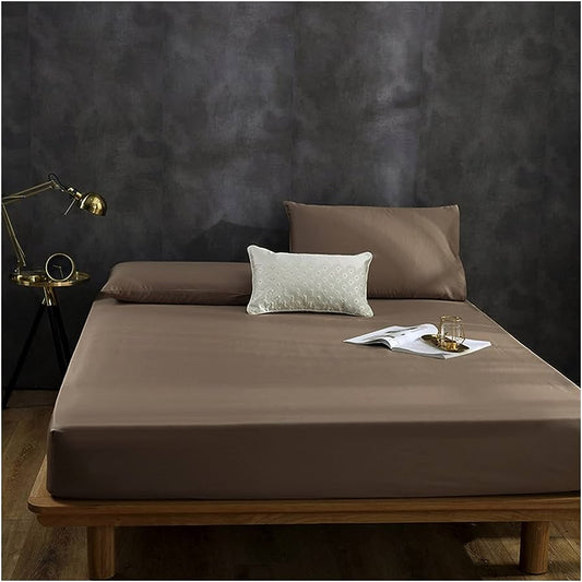 Cotton Fitted Sheet Set- Single 3 x6ft
